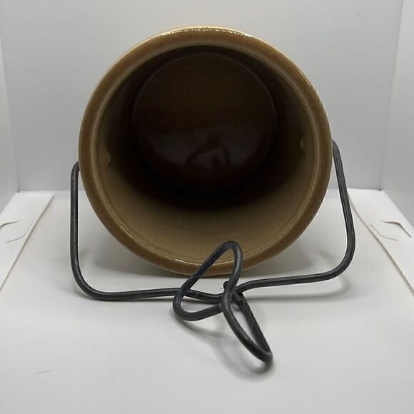 Win Schuler 1985  Collectible Edition Cheese Crock Wire Bale 5 1/2" - Picture 3 of 5
